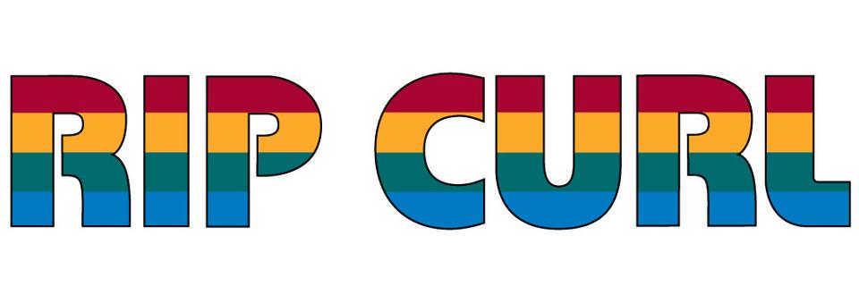 The second wave of branding for Rip Curl- The era of rainbows